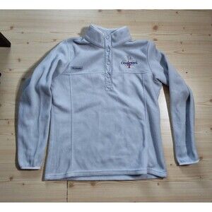 Texas Rangers 2023 World Series Champions Women's Columbia Fleece Top size L